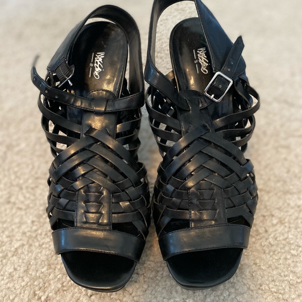 Black Strapy Sandal